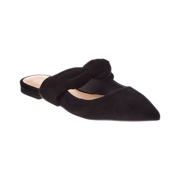 Stuart Weitzman Shoes - Stuart Weitzman Solange Suede Mule, Black